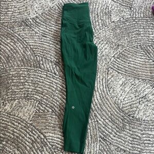 Lululemon Athletica Emerald Leggings